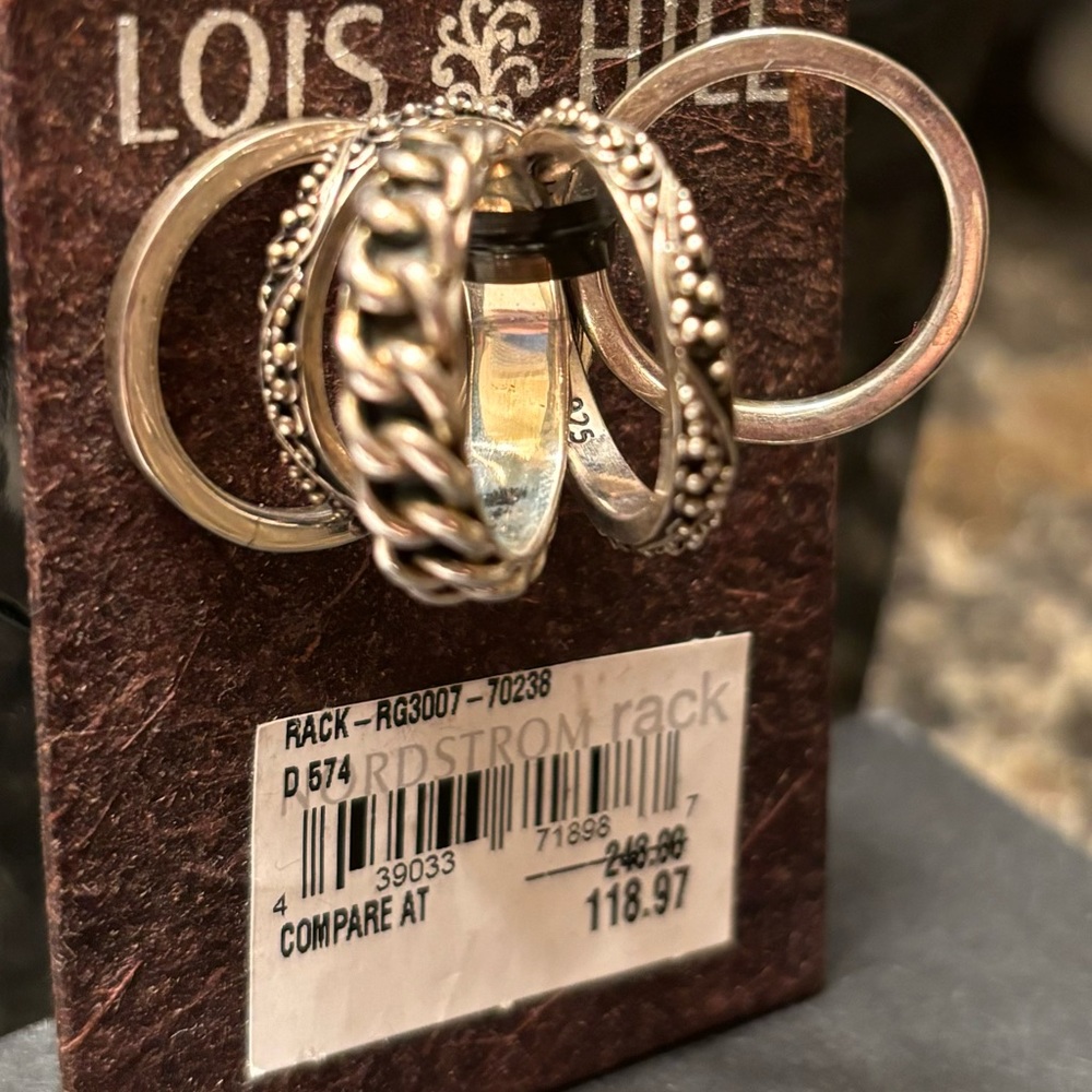 Sterling ring set